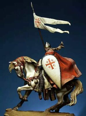 #ad 54mm Resin Figure Model Kit Knight of the Holy Sepulchre Order Warrior Unpainted $38.64