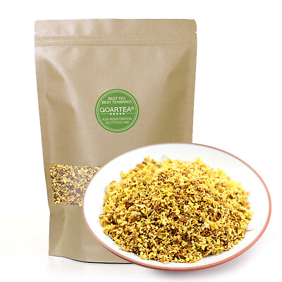 #ad GOARTEA Natural Sweet Osmanthus Flower Tea Golden Fragrant Dried Chinese Herbal $12.98