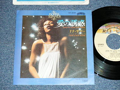 #ad DONNA SUMMER Japan REISSUE NM 7quot;45 LOVE TO LOVE YOU BABY $15.99