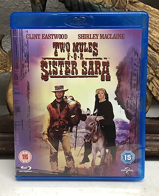 #ad Two Mules For Sister Sara 1969 Blu ray Clint Eastwood $14.99