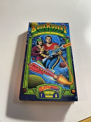 #ad Buck Rogers Cliffhanger Serials Volume 1 CH 1 6 VHS 1990 Greatest Space Adv $12.33