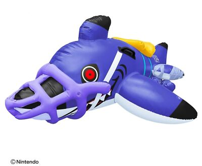 #ad Splatoon 3 Shark Ride Float Beach Pool 110×154×66cm Nintendo Japan Official $109.00