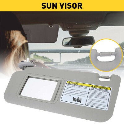 #ad For Toyota RAV4 2006 2012 OE STYLED Driver Visor Sun Side Left Gray Shade Shield $37.19