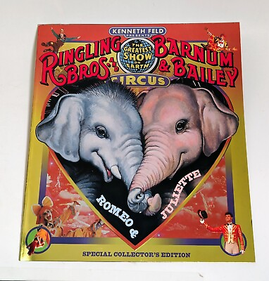 #ad Ringling Bros And Barnum amp; Bailey 124th Special Collector#x27;s Edition Program $25.00