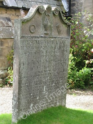 #ad Photo 6x4 Bywell St. Peter early 19th C gravestone Bywell NZ0461 See c2009 GBP 2.00