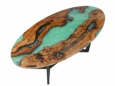 #ad Epoxy Dining Table Epoxy Table Top Oval Resin River Table Resin Coffee Table $1666.80