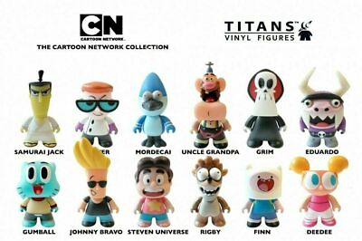 #ad Cartoon Network Titans Vinyl Mini Figures Brand New Figure Pick Character $17.99