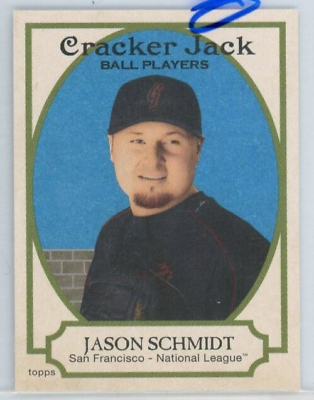 #ad 2005 Topps Cracker mini blue #23 Jack Jason Schmidt 3 50 $6.99