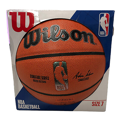 #ad Wilson NBA Signature Series Indoor Outdoor Basketball Size 7 $27.99