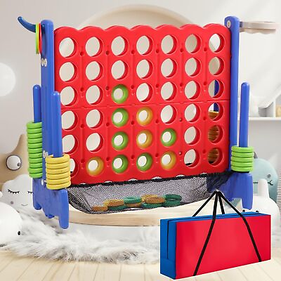 #ad Jumbo Giant 4 in a Row Game with Carrying Bag is Suitable for Children and Ad... $223.59