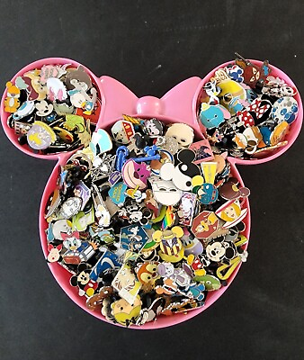 #ad DISNEY PIN TRADING LOT 200 NO DOUBLES FREE PRIORITY SHIPPING TRADEABLE $92.99