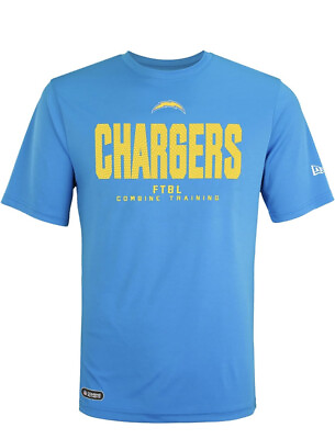 #ad New Men’s New Era NFL Los Angeles Chargers Grids Primary T Shirt Size Medium $24.98