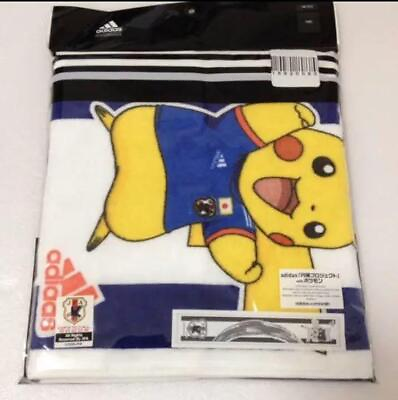 #ad Adidas Pikachu towel kids pokemon soccer world cup support adidas Japan F S $77.50