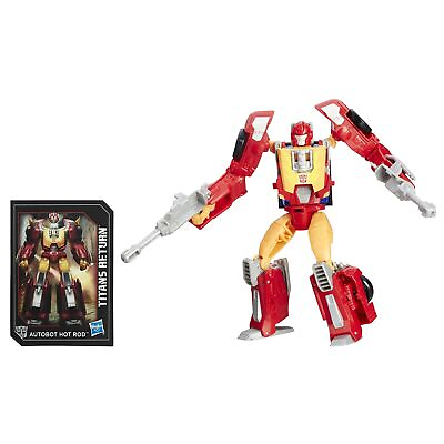 #ad Transformers Generations Titans Return Autobot Hot Rod and Firedrive $32.19