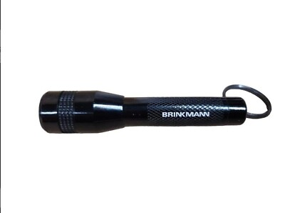 #ad VINTAGE NOS BRINKMANN BLACK MAX Mini Flashlight Black USA 10 Flashlights $24.99