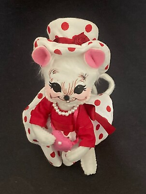 #ad Annalee Sweetheart Girl Mouse Doll 6quot; Valentine#x27;s Day Doll 2020 $18.00