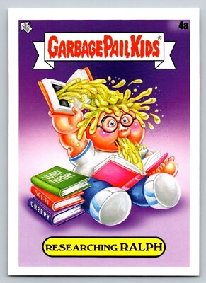 #ad Researching Ralph 2022 Book Worms Garbage Pail Kids Topps Card #4a NM $1.64