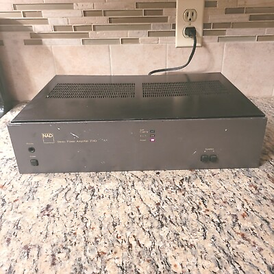 #ad NAD 2140 AMPLIFIER Power Stereo Amplifier Grey Hifi Audiophile $142.00