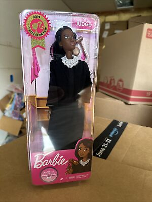 #ad RARE 2019 BARBIE CAREER OF THE YEAR JUDGE BLACK AFRICAN AMERICAN Mattel $250.00