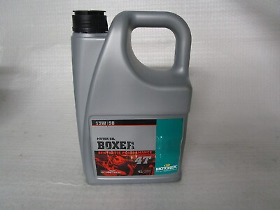 #ad Motorex Boxer 4T Synthetic Performance 15W 50 4 Liter Motor Oil for BMW $69.99