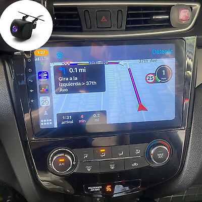 #ad For Nissan Xtrail Qashqai Rogue 2014 2018 Car Stereo Radio GPS Android13 CarPlay $138.34