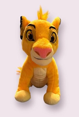#ad Disney Store The Lion King SIMBA Plush Sitting Stuffed Animal Soft Clean 7quot; $8.21