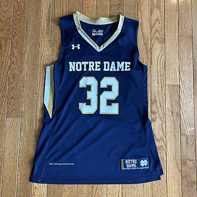#ad Notre Dame Basketball Under Armour Jersey #32 Size Small Loose Fit $24.99