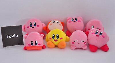 #ad Kirby of the Stars Plush Complete 8 types Happy set McDonald#x27;s Japan Vol.1 amp; 2 $59.90