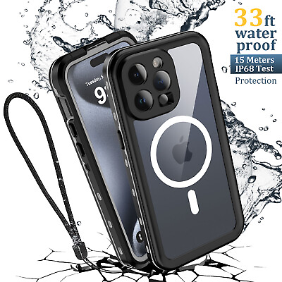 #ad Life Waterproof Shock Dust Proof Case Cover iPhone 13 12 11 14 15 Pro Max XR XS $14.29