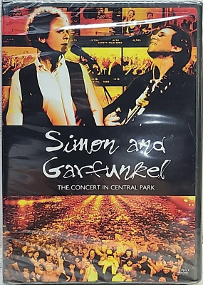 #ad Simon and Garfunkel The Concert in Central Park DVD 2003 NEW Factory Sealed Disc $12.95