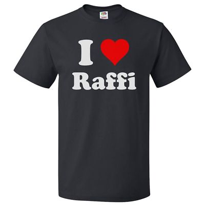#ad I Love Raffi T shirt I Heart Raffi Tee $16.95