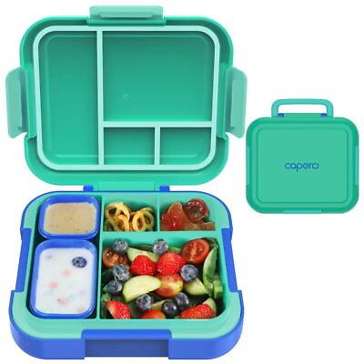 #ad Bento Box for Kids Large 4.8 Cups Lunch Box with Two Modular Containers 4... $21.13