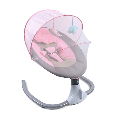 Electric Rocker Chair Baby Swing Cradle Music Bouncer Infant Rock Seat W Remote $94.05