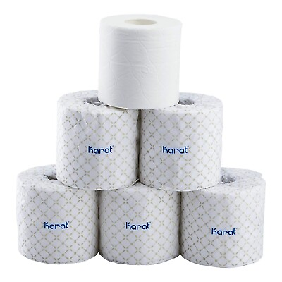 #ad Karat Standard 2 ply Toilet Paper Rolls 48 ct JS TTW500 $44.25