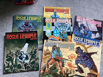 #ad Rogue Trooper Titan Books Collection From 80’ 90’ Volumes 1 6 And Future Wars. GBP 129.99