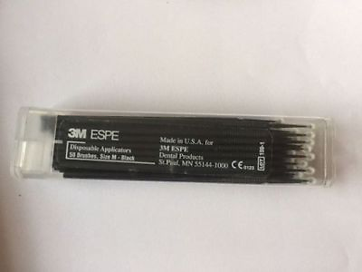 #ad 3 x 3M ESPE Disposable Applicator 50 Brush M Size $19.99