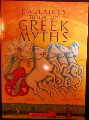 #ad D#x27;Aulaires#x27; Book of Greek Myths Paperback by Ingri and Edgar Parin Good $6.48