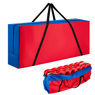 #ad Giant 4 to Score Game Set 4 in A Row JumboW Storage Carrying Bag for Adult Kids $125.99