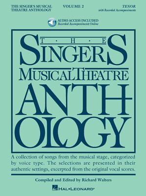#ad The Singer#x27;s Musical Theatre Anthology vol. 2: Tenor BK 2CDS Paperback $13.73