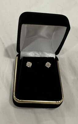#ad 14K Diamond Earrings $332.49