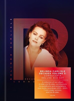 #ad PRE ORDER Belinda Carlisle Decades Volume 3: Cornucopia 4CD Mediabook Boxset $52.55