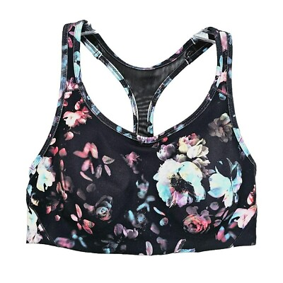 #ad Sports Bras Bralettes XL Set of 5 Avia Unbranded C9 Champion Multicolor Floral $24.83