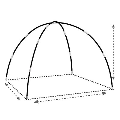 #ad Mnagant Kids Tent Poles Replacement Poles for Kids Tent Indoor amp; Outdoor Kids... $36.19