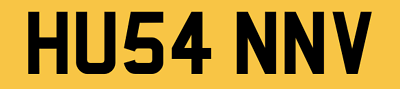 #ad HUSAIN HUSSAIN NUMBER PLATE REGISTRATION HUSAN HUSSAN V PRIVATE CAR REG HU54 NNV GBP 899.00