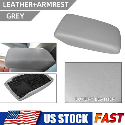 #ad For Toyota Highlander Leather Armrest Center Box Console Lid Replace Cover EON $34.19