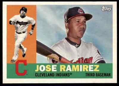#ad 2017 Topps Archives Jose Ramirez #21 Cleveland Indians $0.99