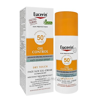 #ad Eucerin Sun Oil Control Dry Touch Gel Cream Ultra Light SPF50 50ml $25.90