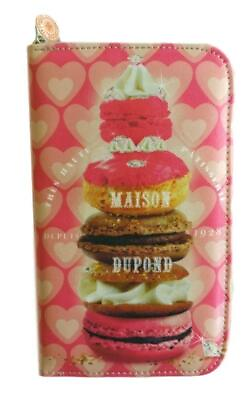 #ad Bonjour Mon Coussin Boutique Designer Zip Large Wallet Clutch Cupcake Dupond NEW $3.00