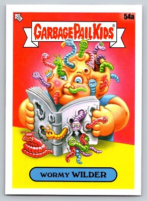#ad Wormy Wilder 2022 Book Worms Garbage Pail Kids Topps Card #54a NM $1.64