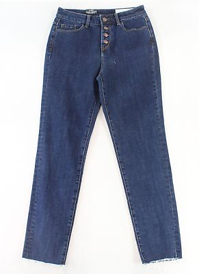 #ad Treasure amp; Bond Blue Stretch Bond Loose Skinny Jeans Women#x27;s Size 28x27 #l15 NEW $21.99